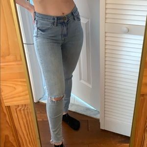 Crop Twig High Rise Jeans UO